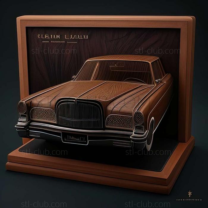 3D model Lincoln Continental Mark III (STL)